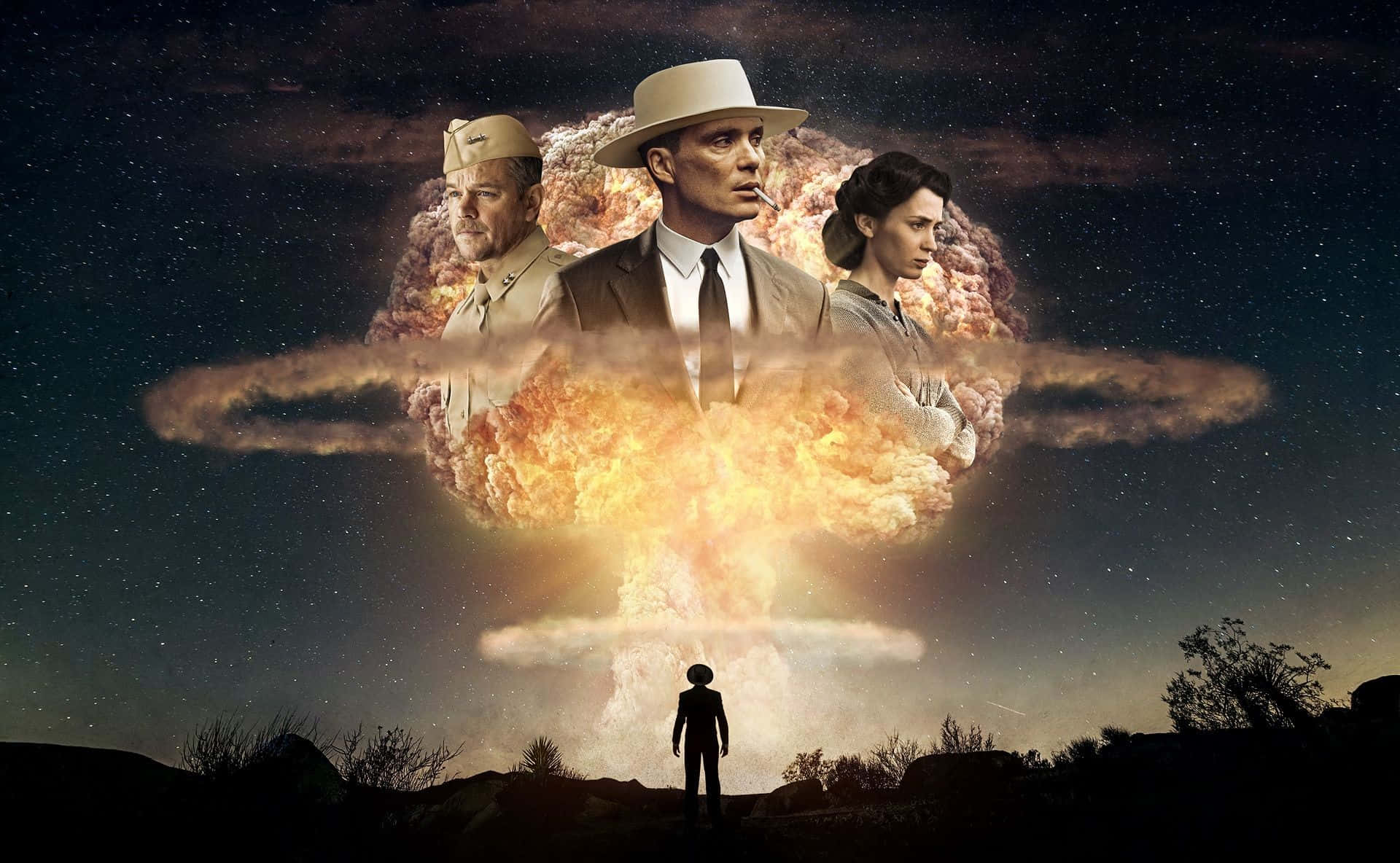 Oppenheimer Film Poster Achtergrond