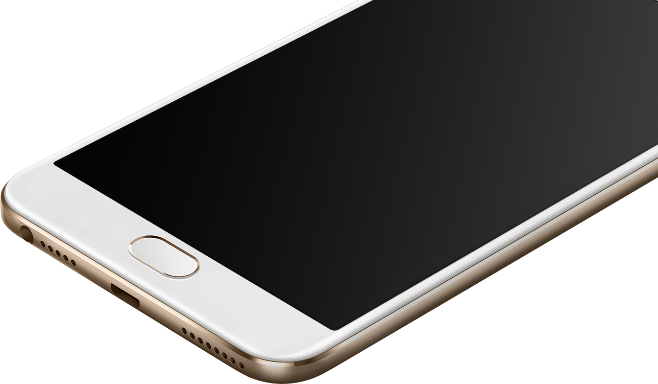 Oppo Smartphone Angled View PNG