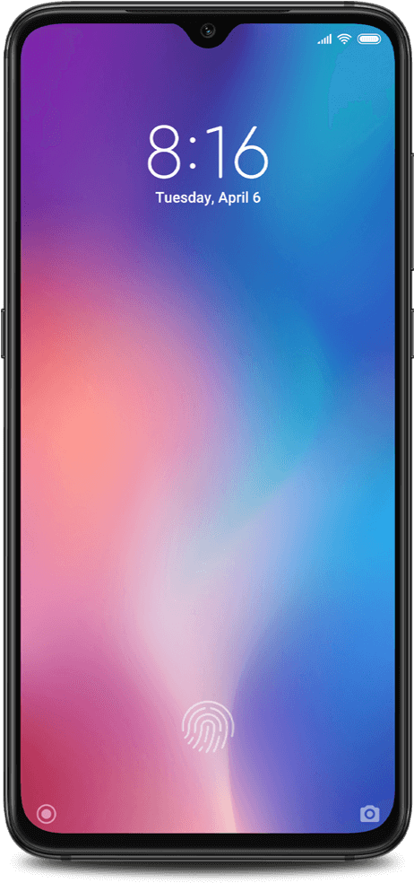 Oppo Smartphone Display Interface PNG