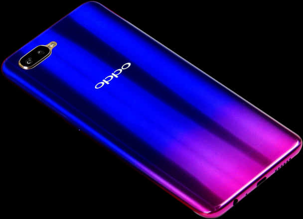 Oppo Smartphone Gradient Back PNG