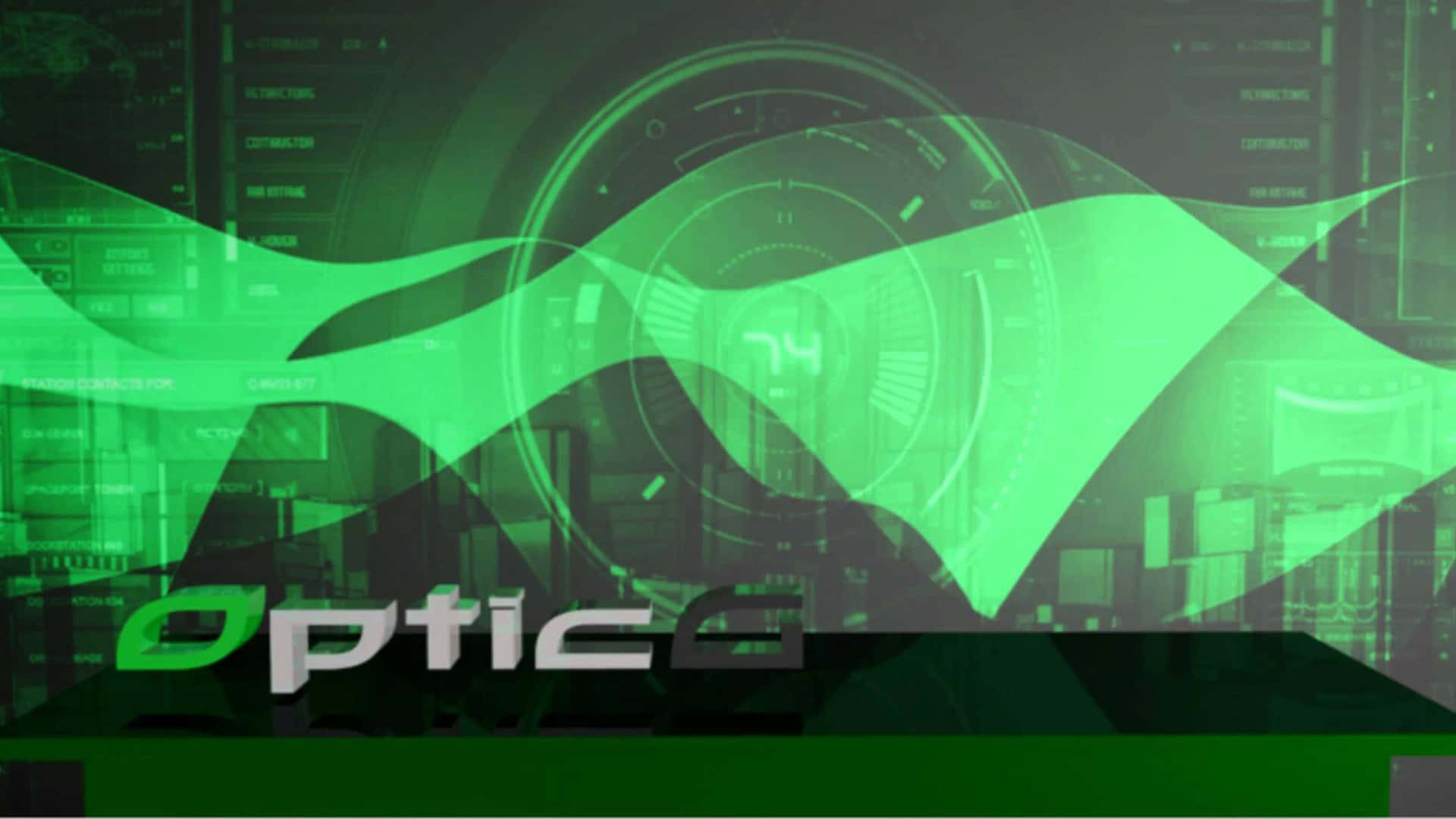 Optic Gaming Abstract Background Wallpaper