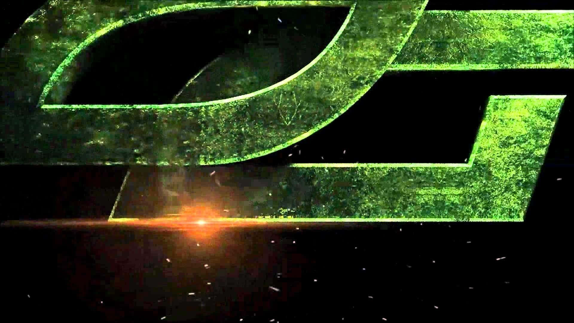 Optic Gaming Logo Green Glow Wallpaper