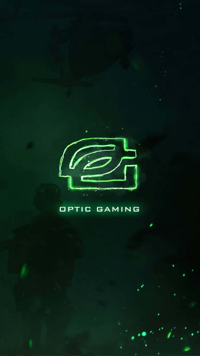 Optic Gaming Neon Logo Wallpaper
