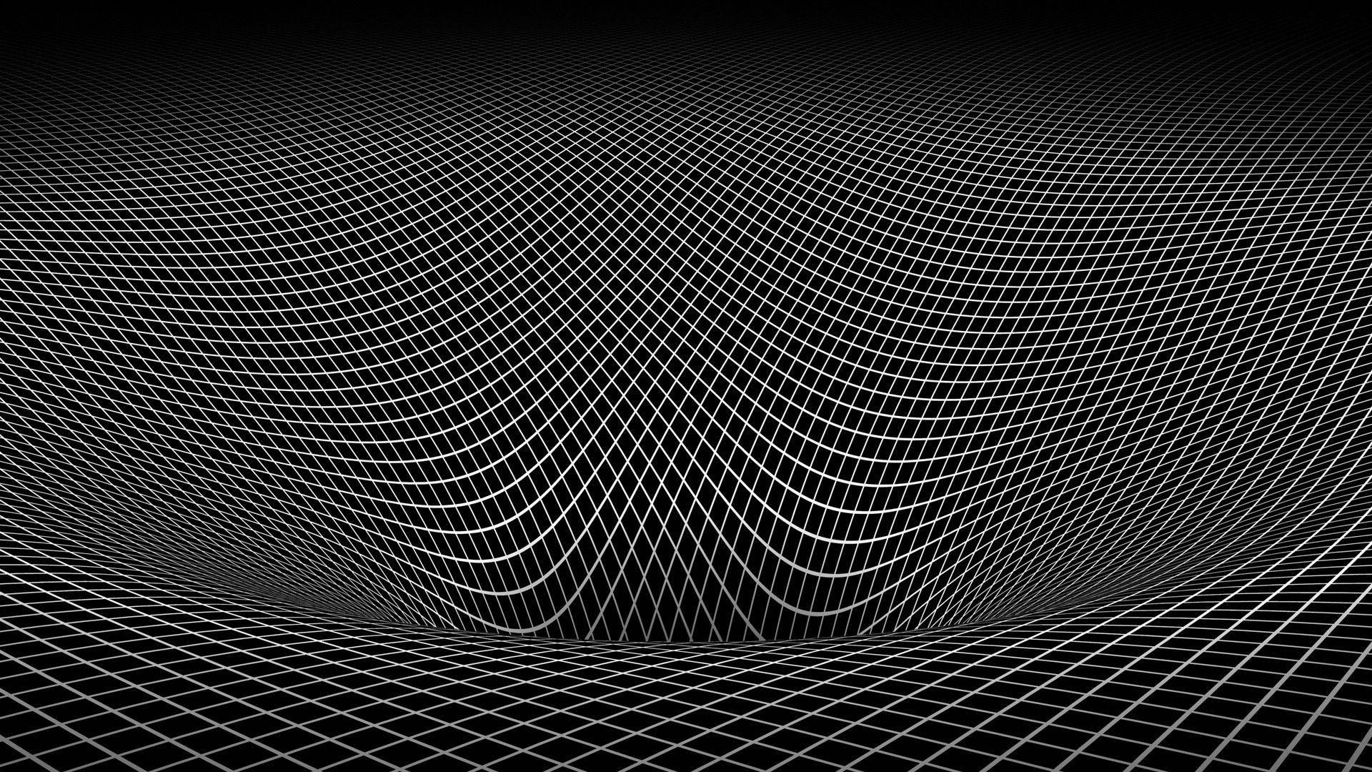 Optical Illusion Black 3d Wallpaper