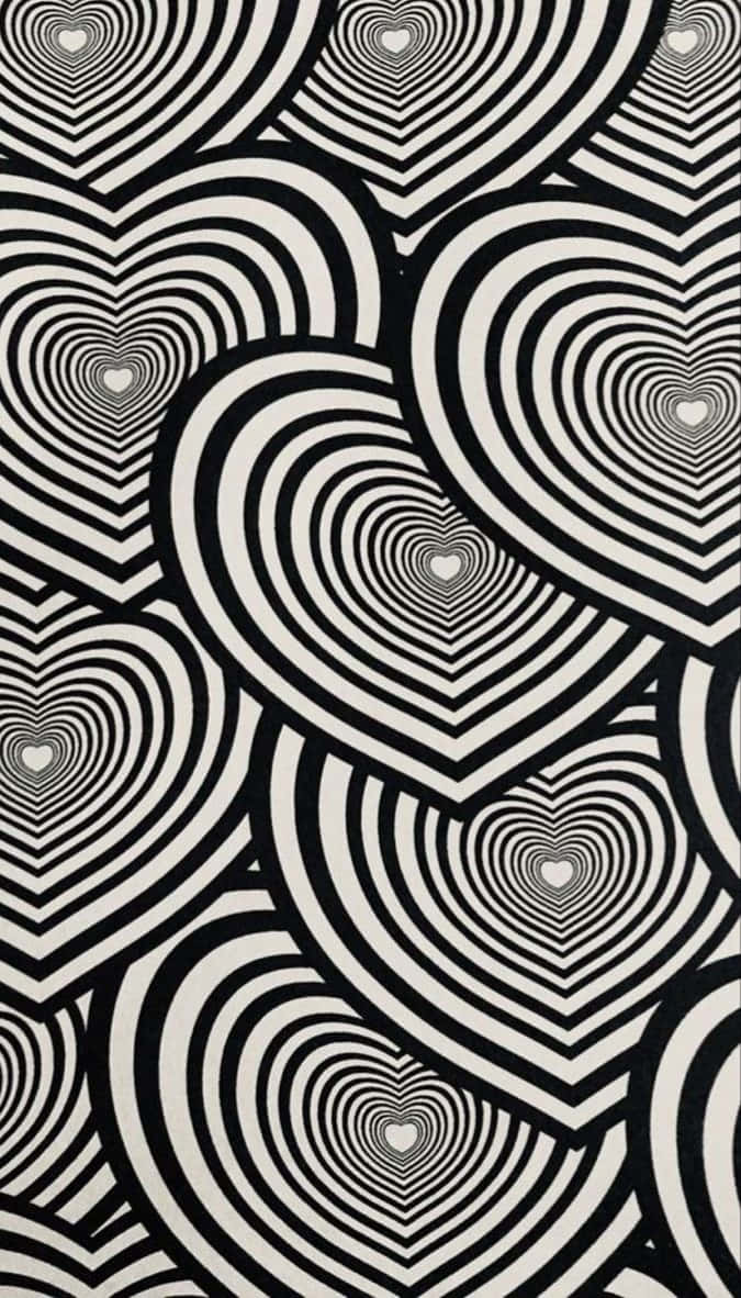 Optical Illusion Heart Patterns.jpg Wallpaper