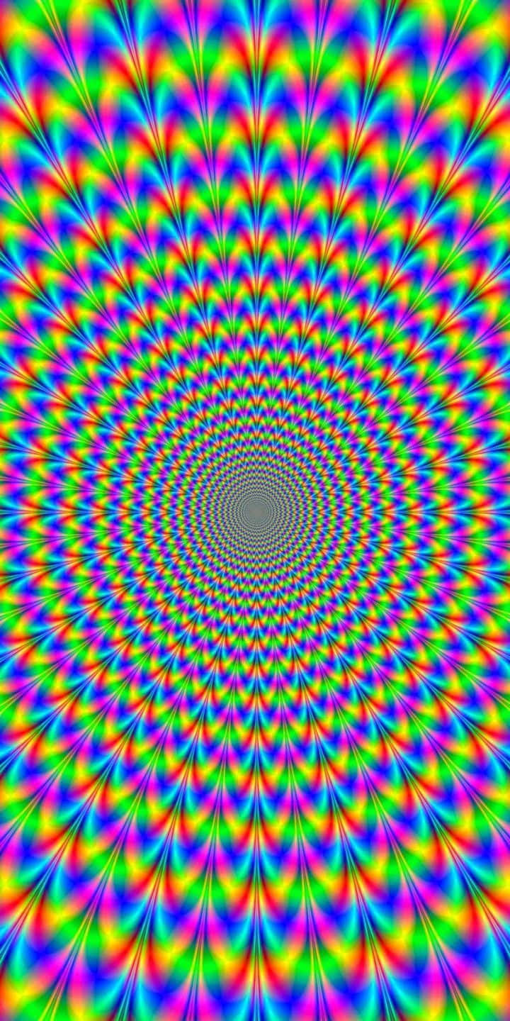Psychedelic Optical Illusion Picture 720 x 1440 Picture