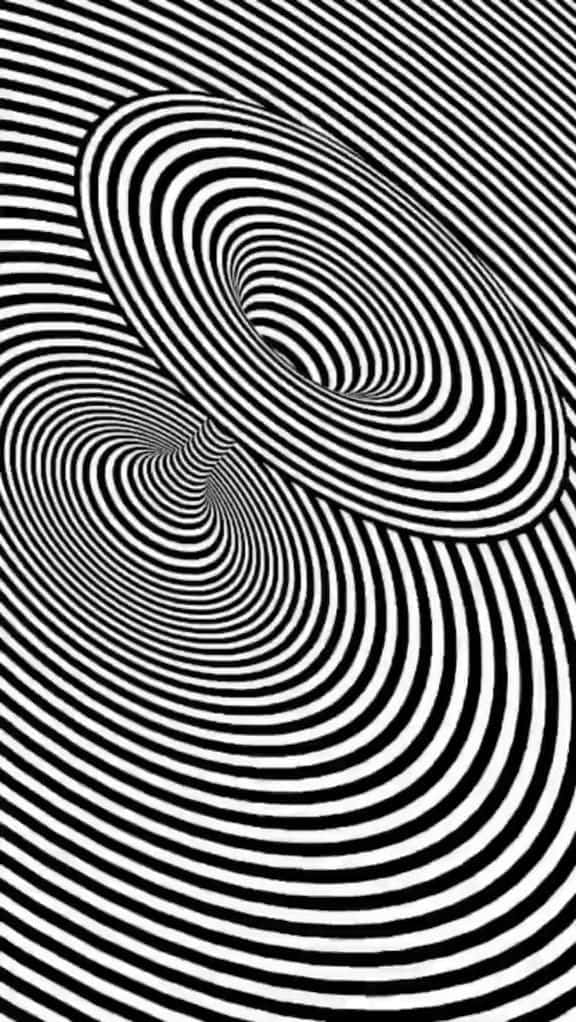 3d Swirl Optical Illusion Picture 576 x 1022 Picture
