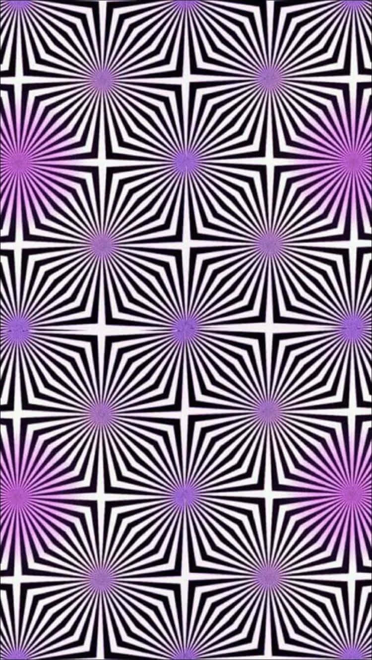 Purple Seamless Optical Illusion Picture 750 x 1331 Picture