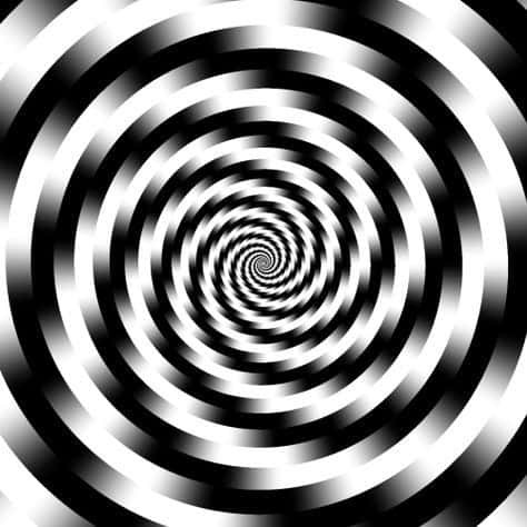 Hypnosis Spiral Optical Illusion Picture 474 x 474 Picture