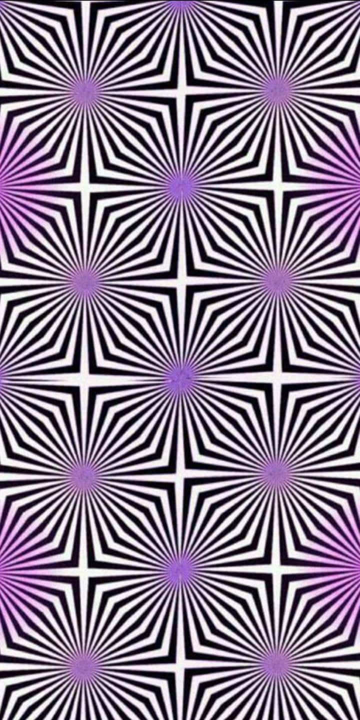 Purple Eye Teaser Optical Illusion Picture 720 x 1440 Picture