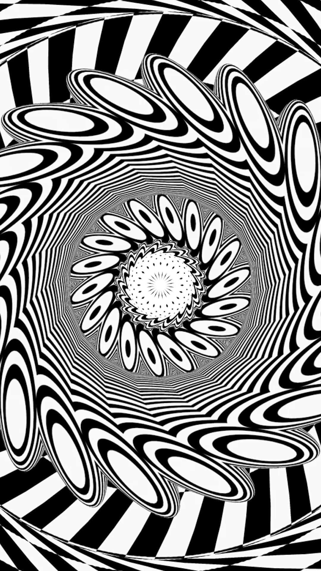 Abstract Spiral Optical Illusion Picture 1080 x 1920 Picture