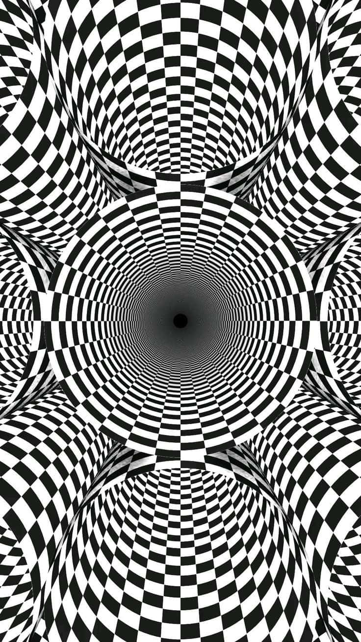Multi-tunnel Optical Illusion Picture 736 x 1308 Picture