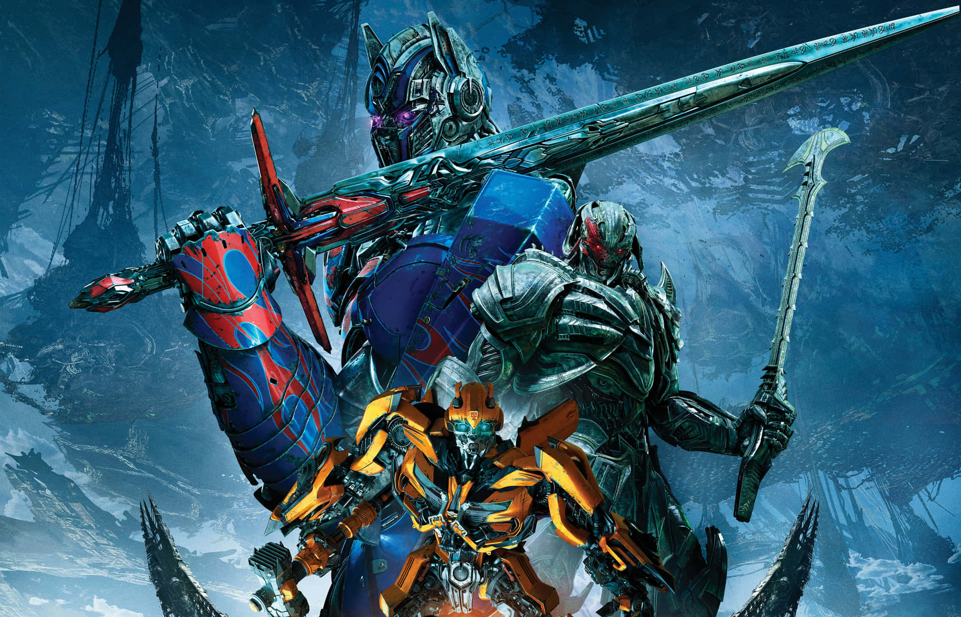 Oplev kraften af Prime med denne 4K Optimus Prime-tapet! Wallpaper