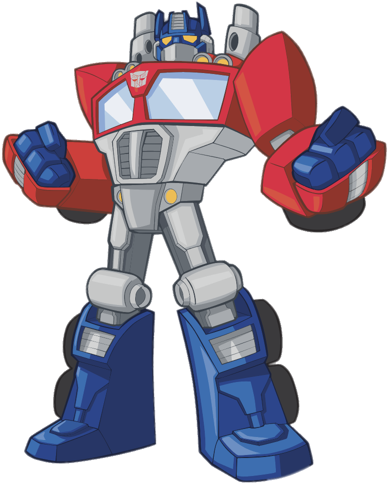 Optimus Prime Animated Character PNG