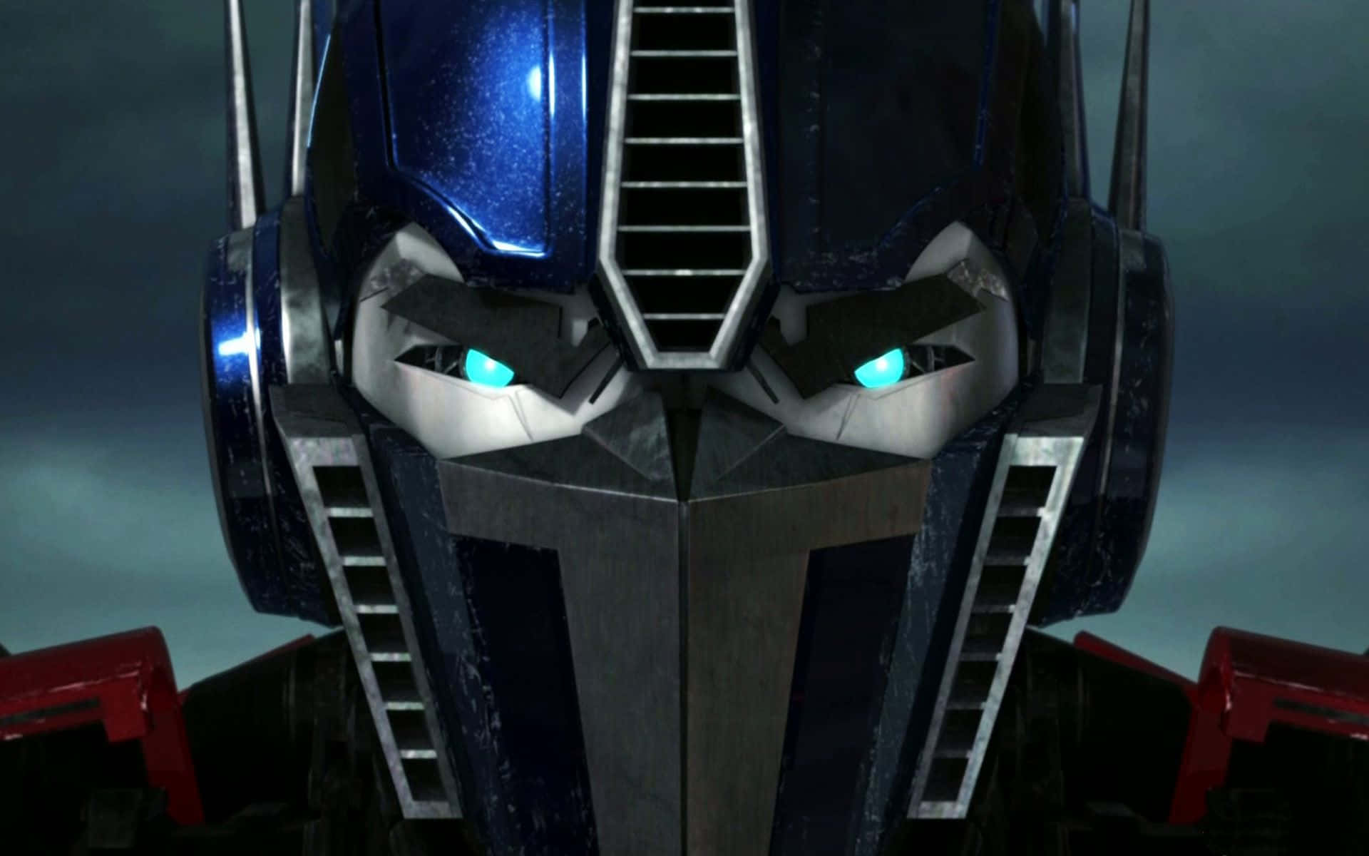 Download Optimus Prime Face Transformers Animated Wallpaper 