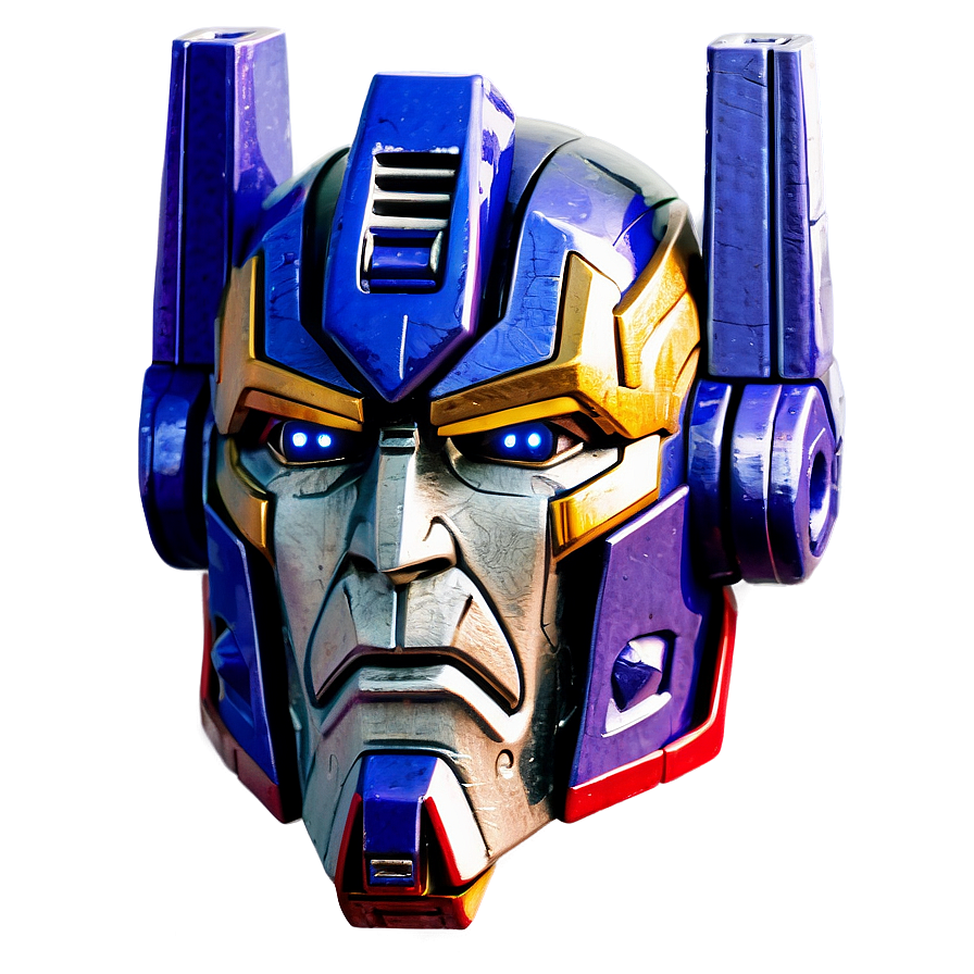 Download Optimus Prime Face Close-up Png Bmx | Wallpapers.com