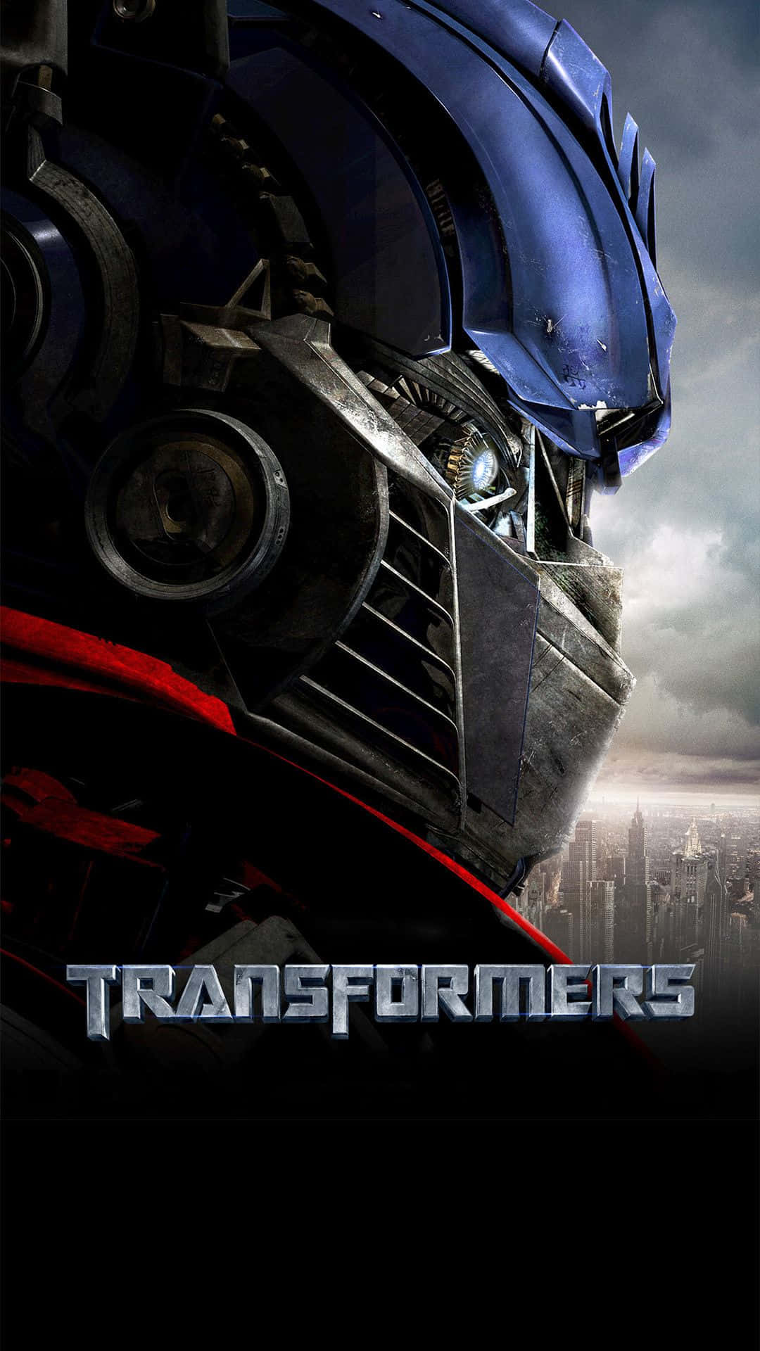 Optimus Prime Face Transformers 2007 Wallpaper