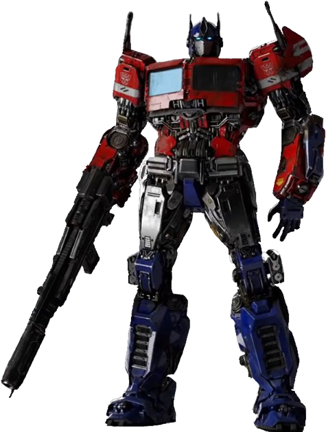 Optimus Prime Standing Pose PNG