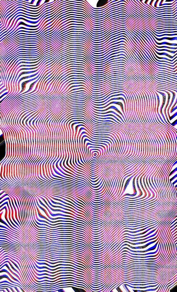 Optisk Illusion Kunst Trippy Æstetisk Wallpaper