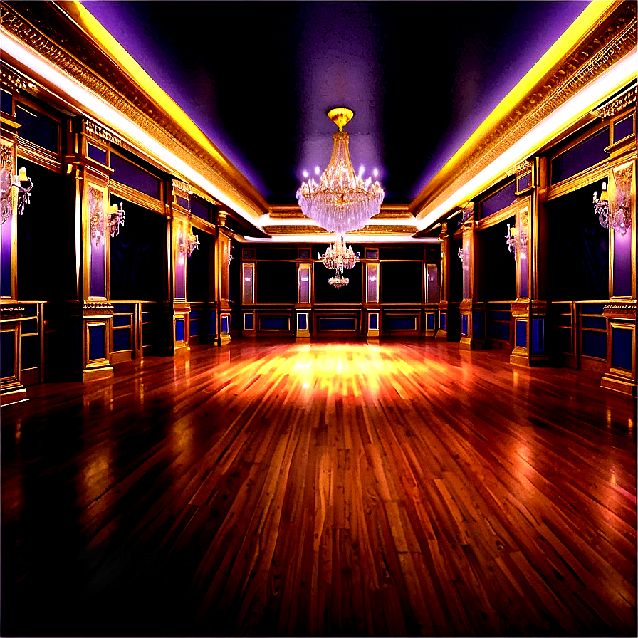 Opulent Ballroom Interior Png Ykx50 PNG