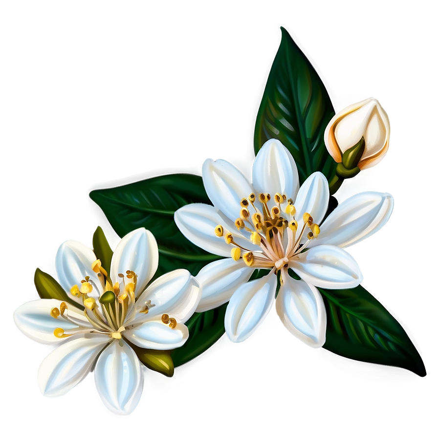 Opulent Orange Blossom Png 6 PNG