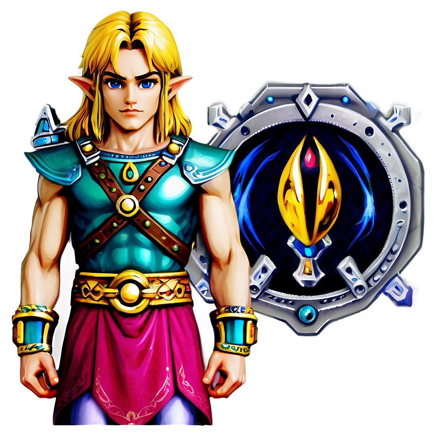 Download Oracle Of Ages Link Png Pmc | Wallpapers.com