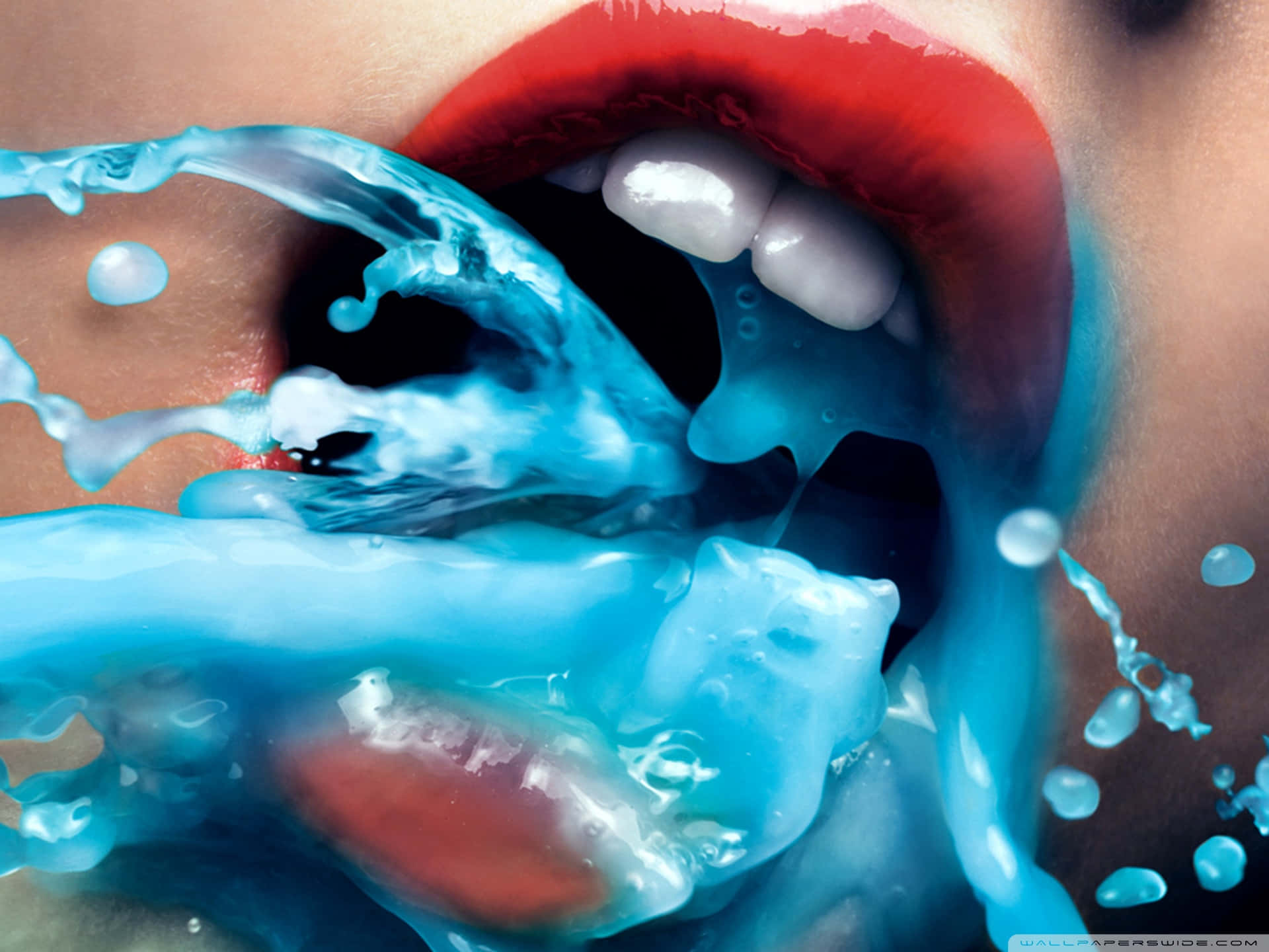 Oral Mouthwash Image Wallpaper