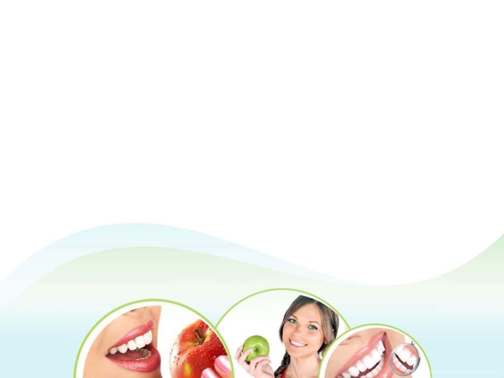 Oral Woman Smiling Widely Wallpaper