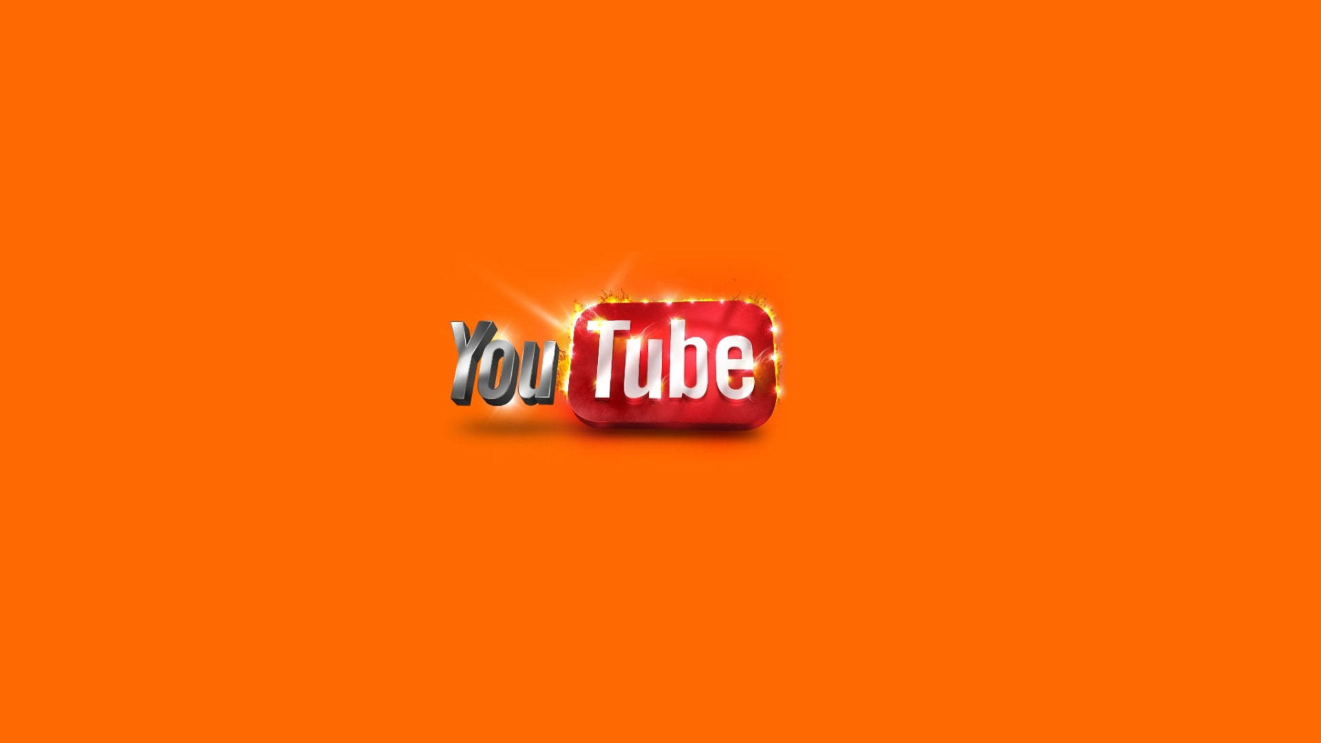 Orange 3d 2048x1152 Youtube Background