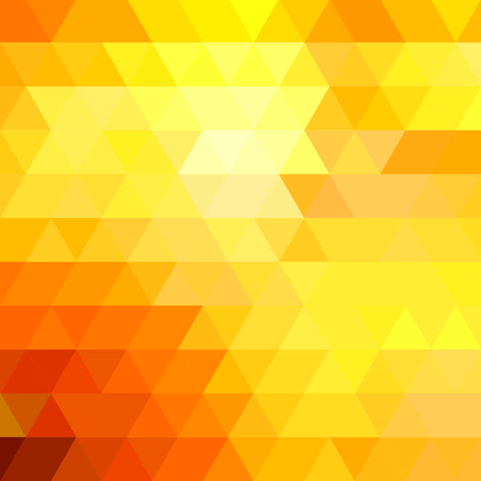 Abstract Art in the Style of Orange