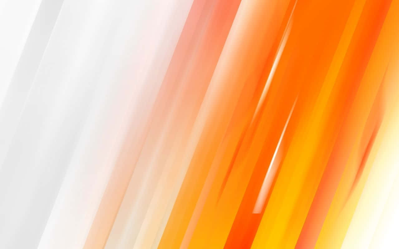 Image  Orange Wave Abstract Background