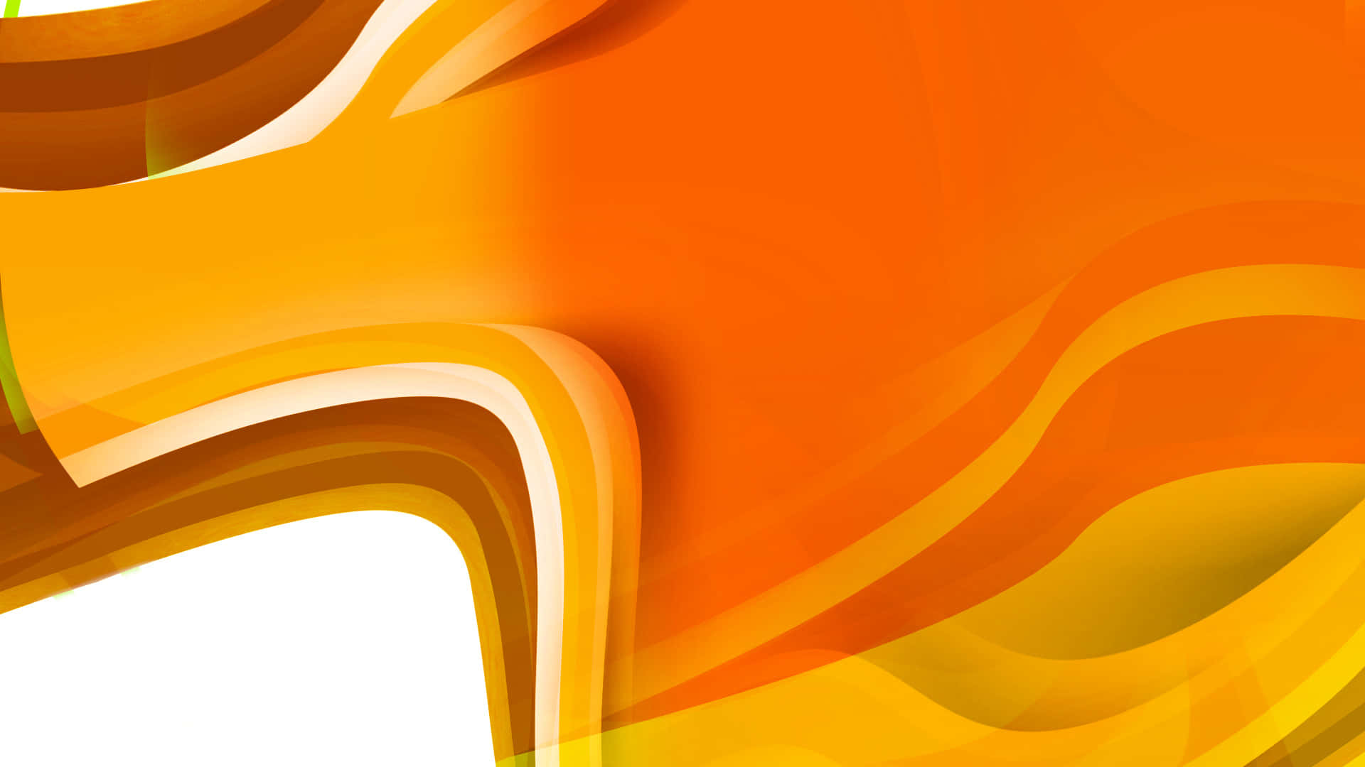 Bright, Liveliness and Vibrancy of Orange Abstract Background