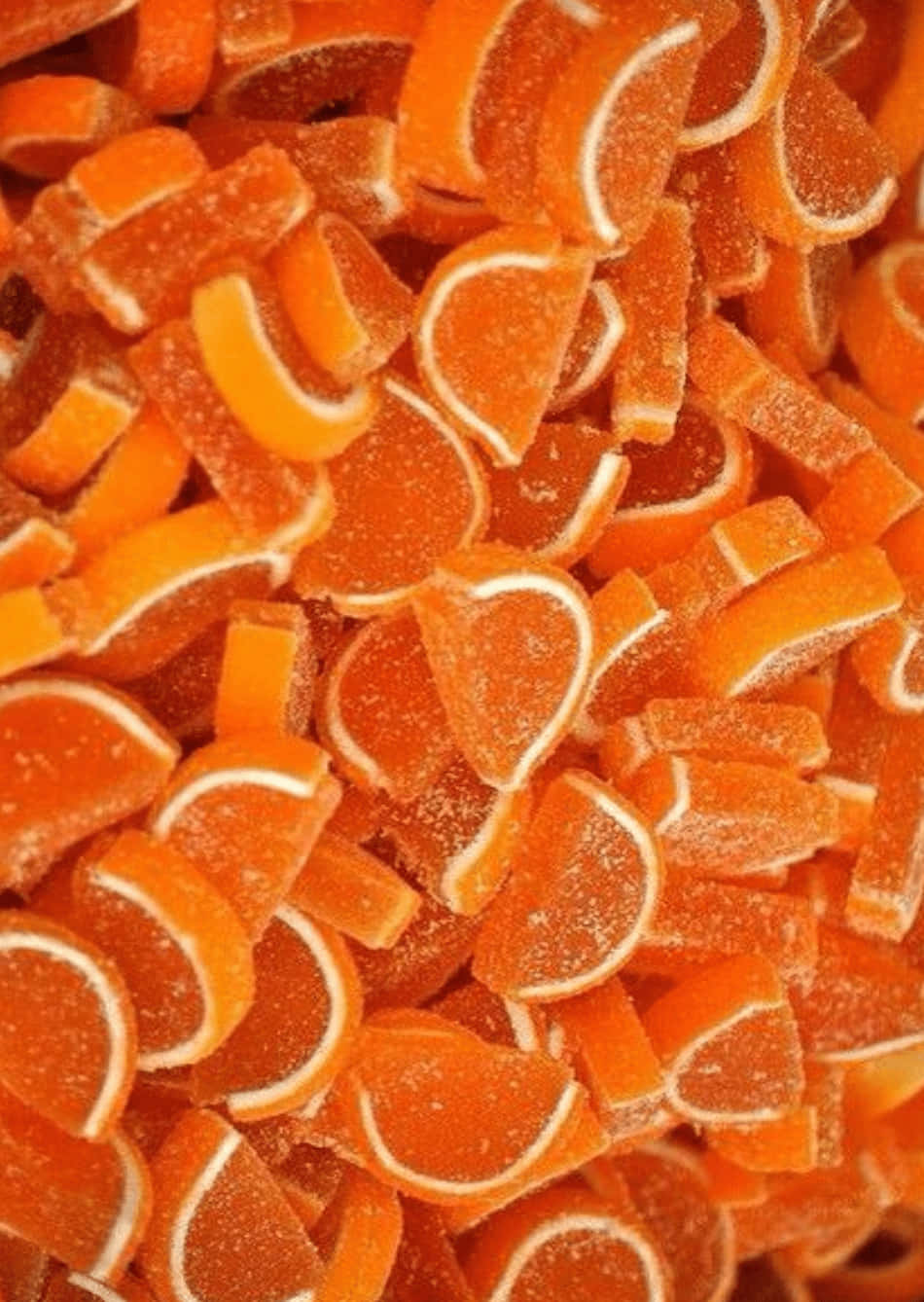 Sfondotelefonico Estetico Candy Orange Sfondo