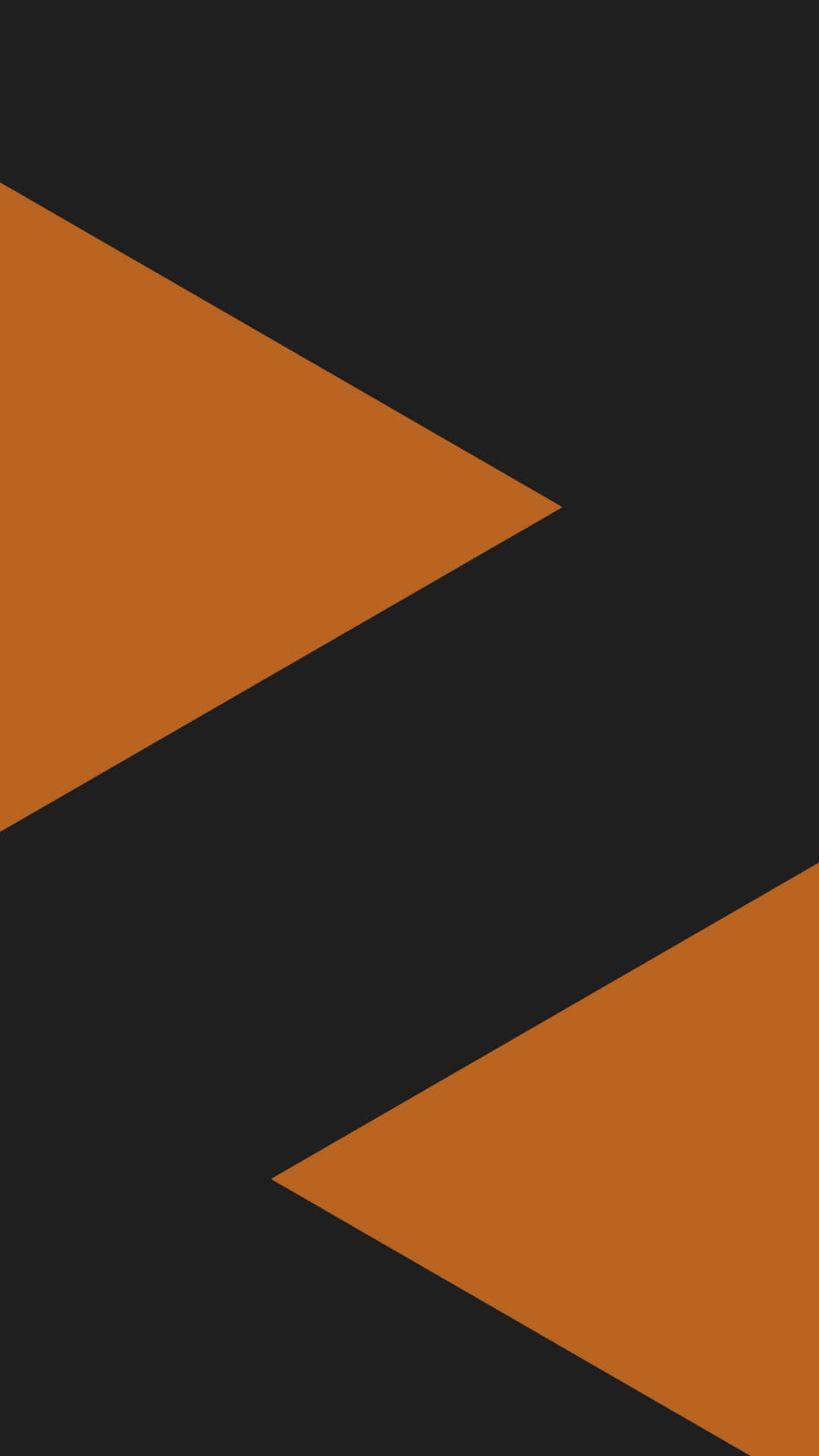 Orange og sort trekant Baggrund