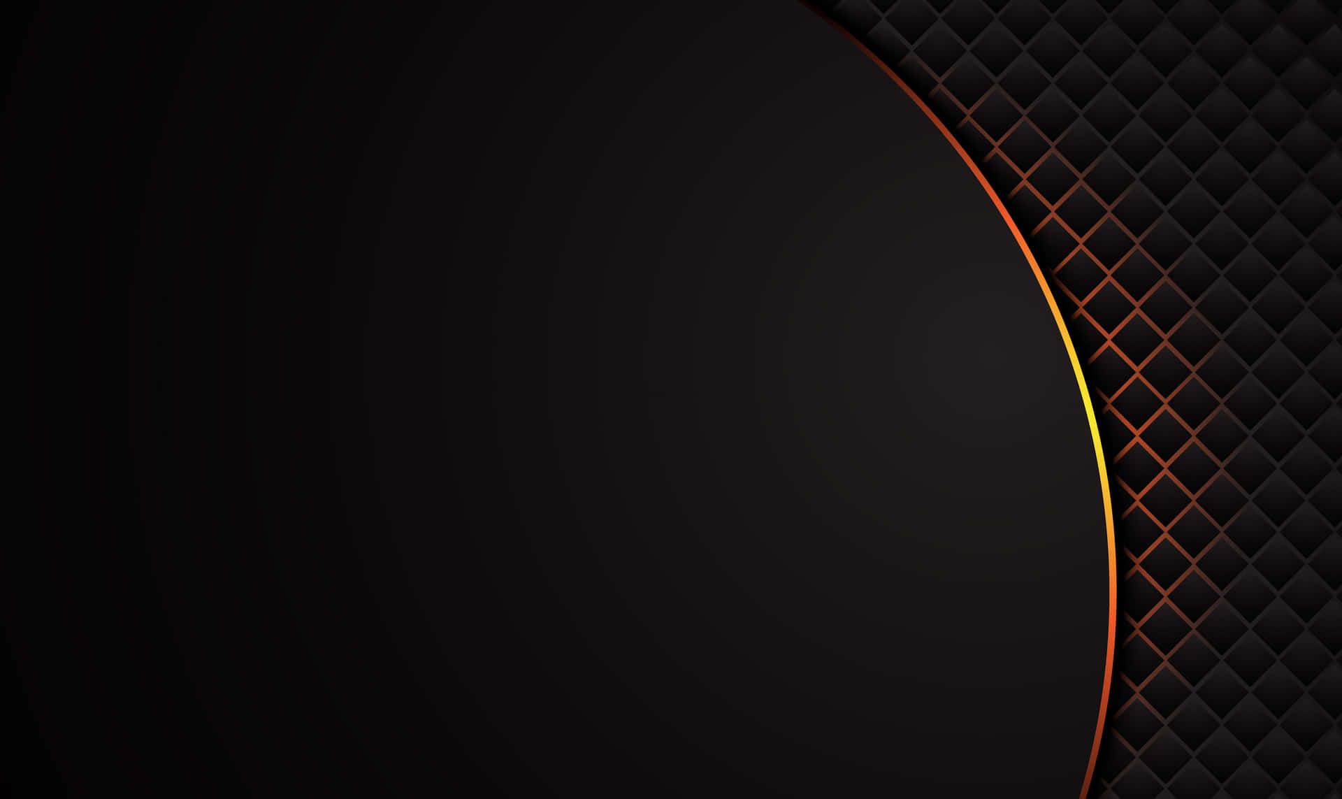 Captivating Fusion of Color: Orange and Black Abstract Background