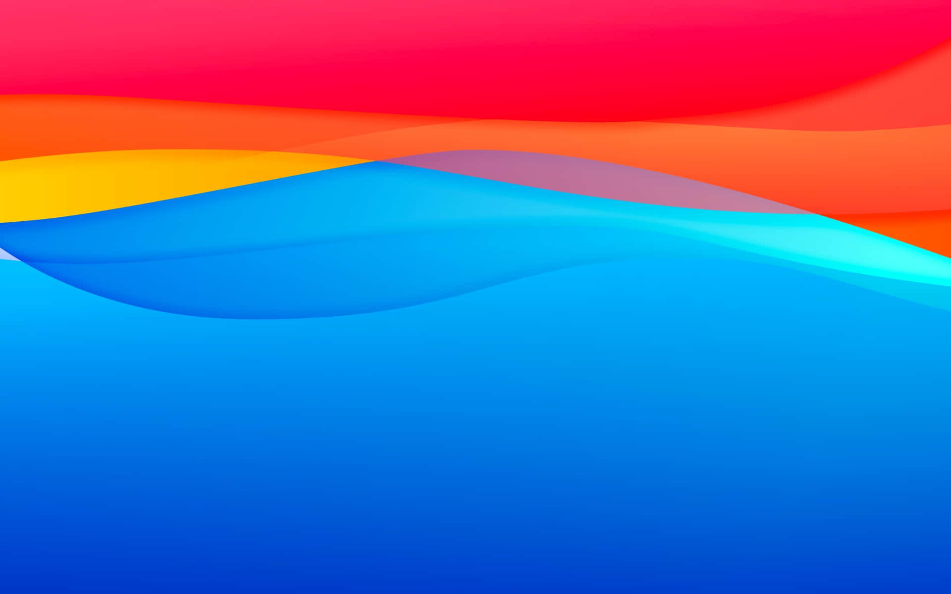 Einbunter Hintergrund Mit Den Farben Blau, Rot Und Orange. Wallpaper