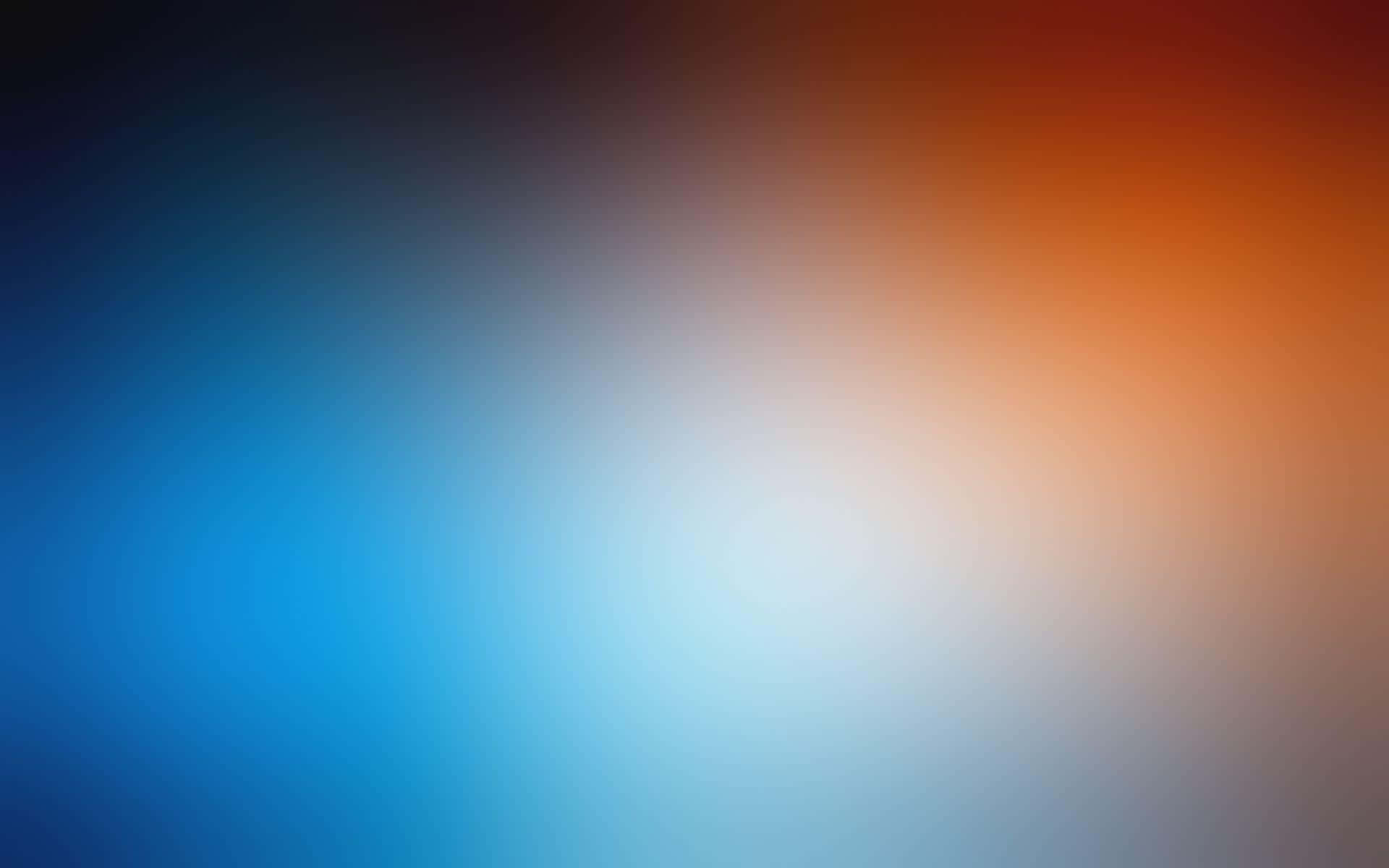 Diestrahlenden Lichter Von Orange Und Blau Wallpaper