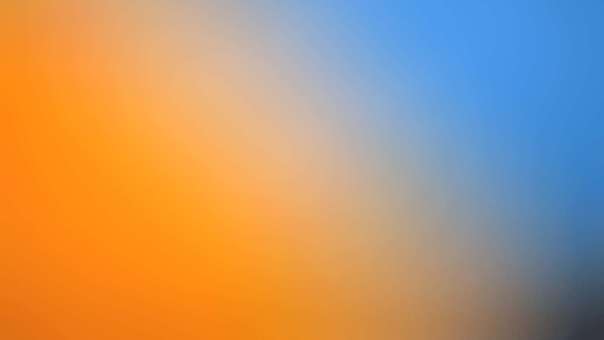Orange And Blue Blurred Background Wallpaper