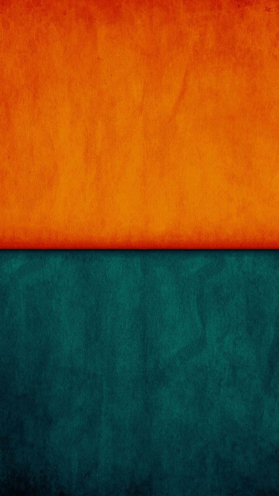 Orange And Green Background