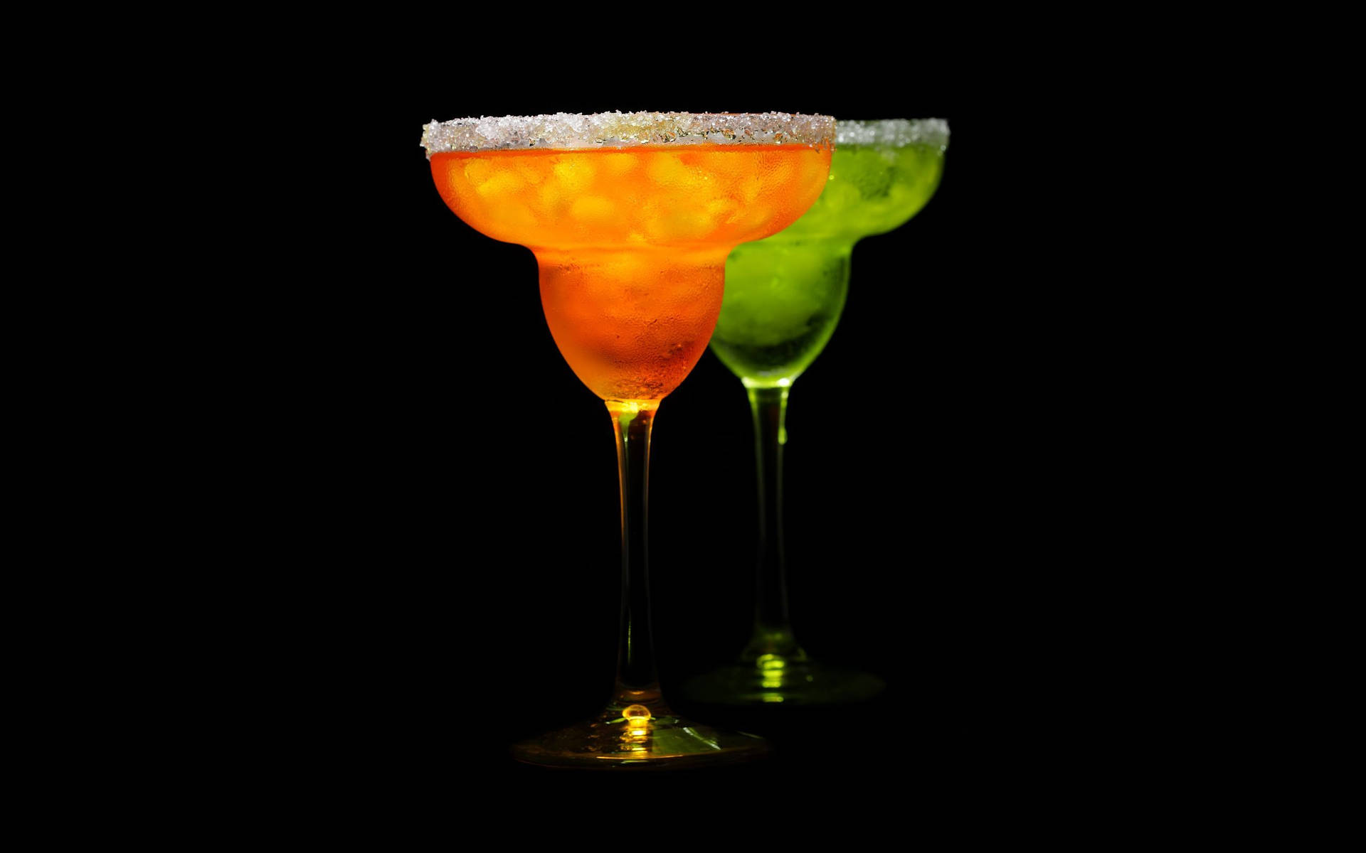 Orangeoch Grön Tequila Margarita Wallpaper