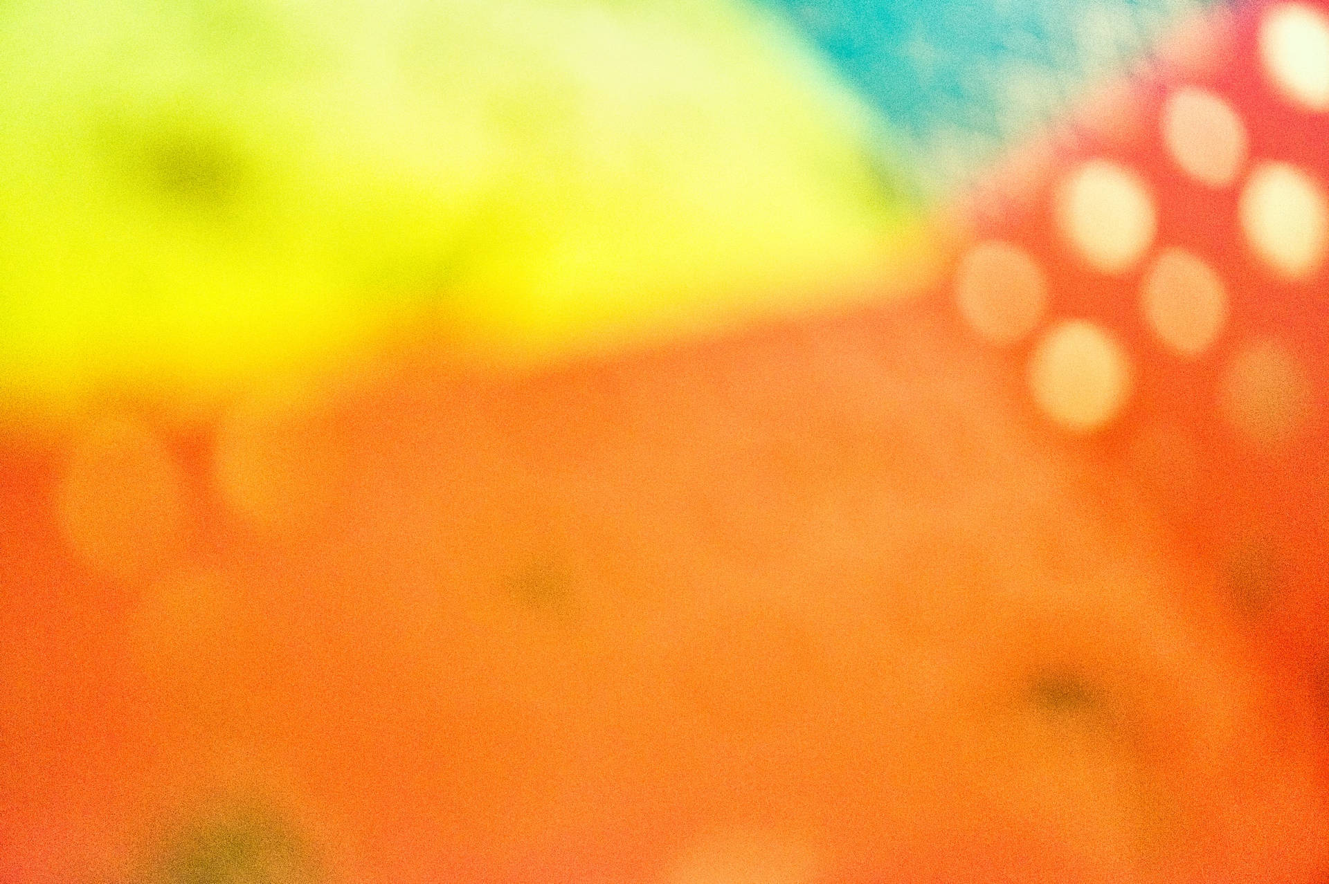 Orange And Yellow Blurry Abstract Wallpaper