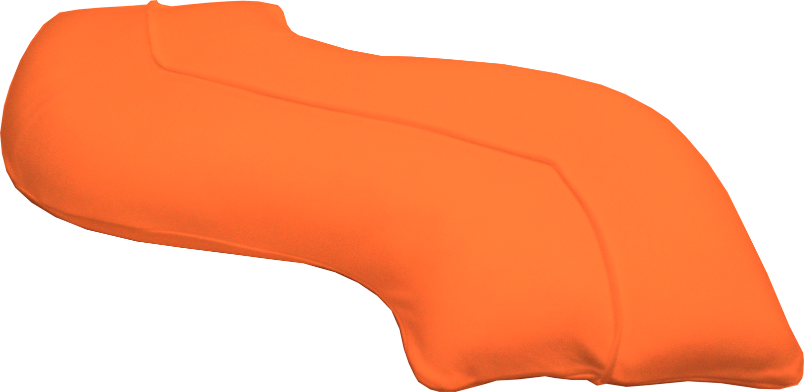Orange Anime Body Pillow Cover PNG