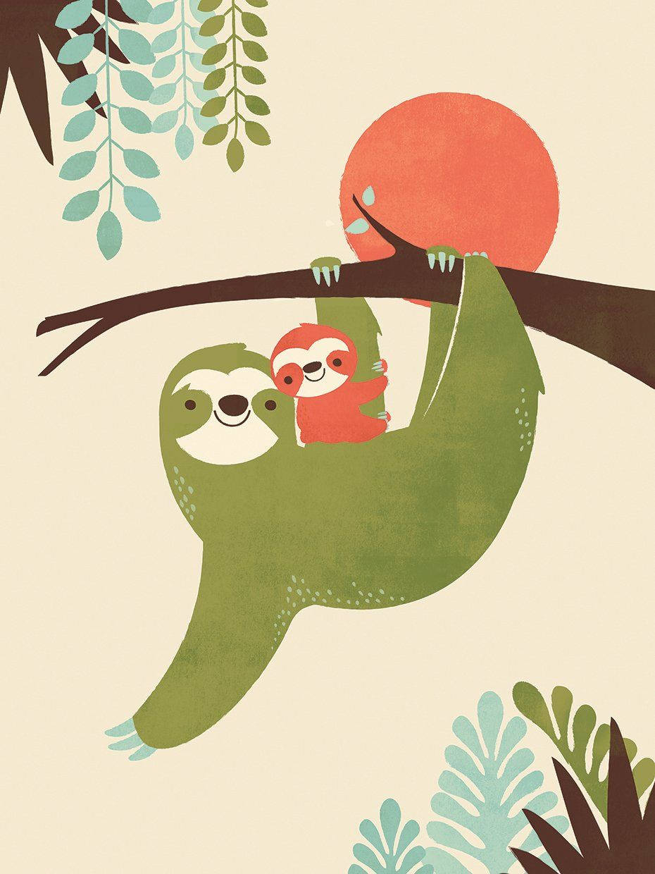 Orange Baby Sloth
