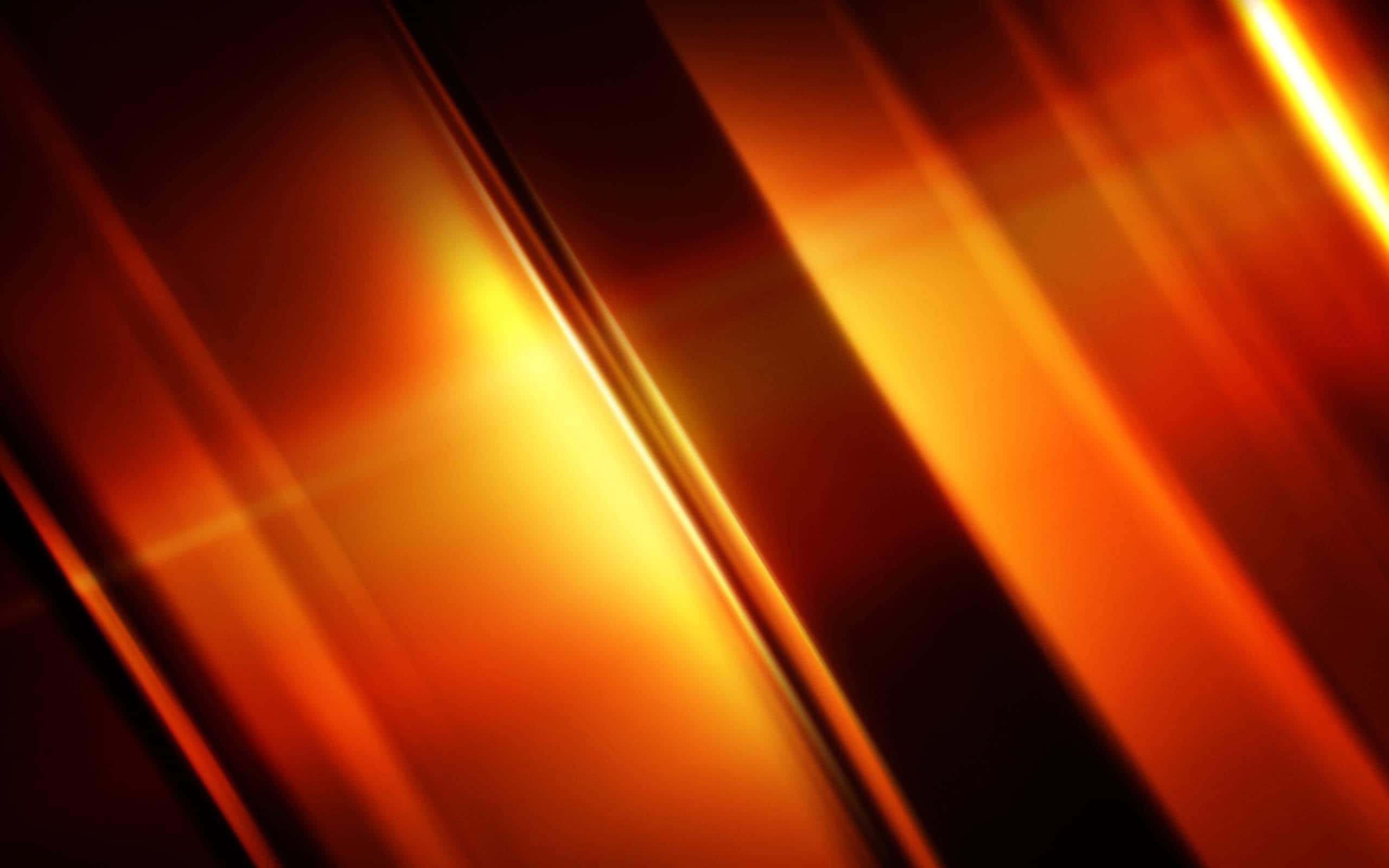 Abstract Line Light Streaks Orange Background