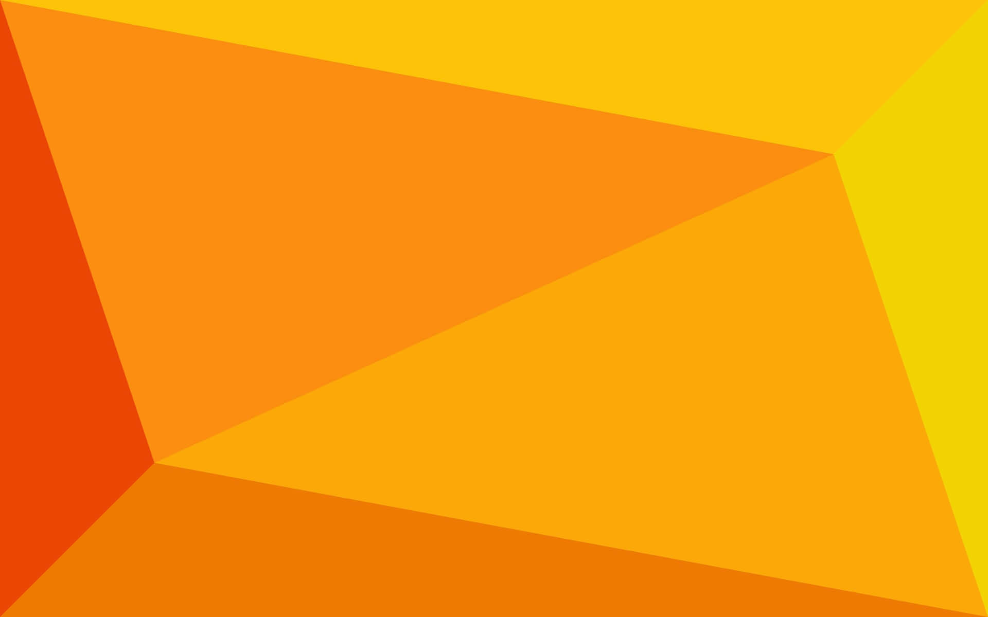 Geometric Orange Vector Art Background