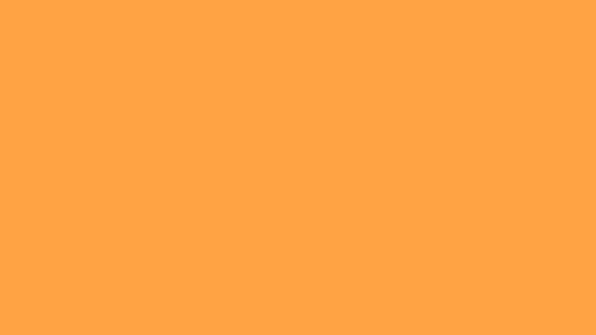 One Tone Orange Color Background