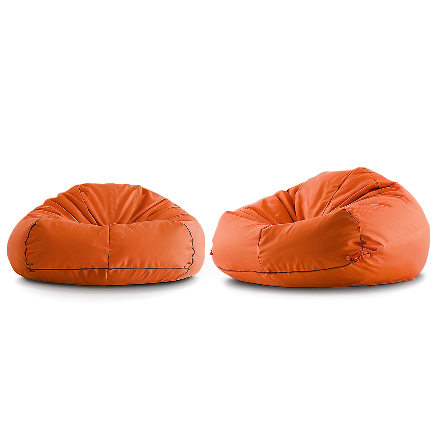 Orange Bean Bag Chair Png 69 PNG