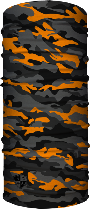 Download Orange Black Camouflage Pattern | Wallpapers.com