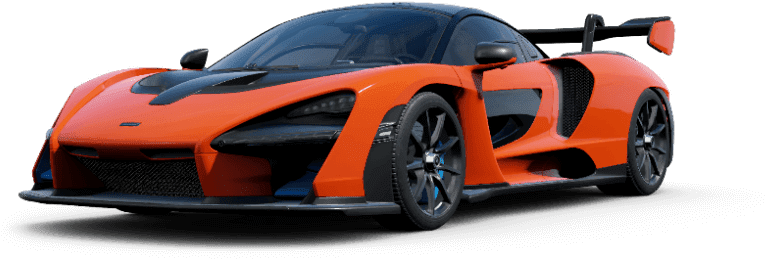Orange Black Sports Car H D PNG