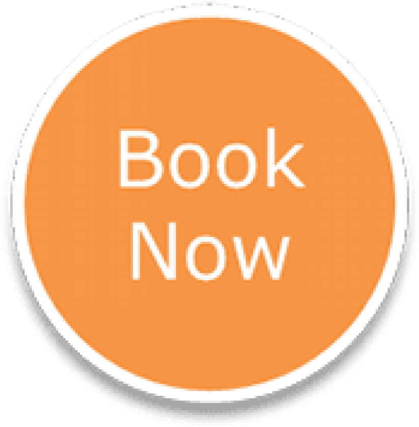 Orange Book Now Button PNG